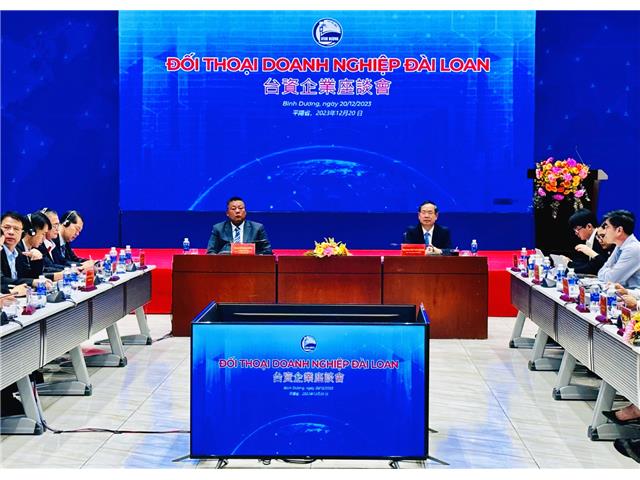 Tỉnh Bình Dương tổ chức Hội nghị đối thoại doanh nghiệp Đài Loan (Trung Quốc) năm 2023